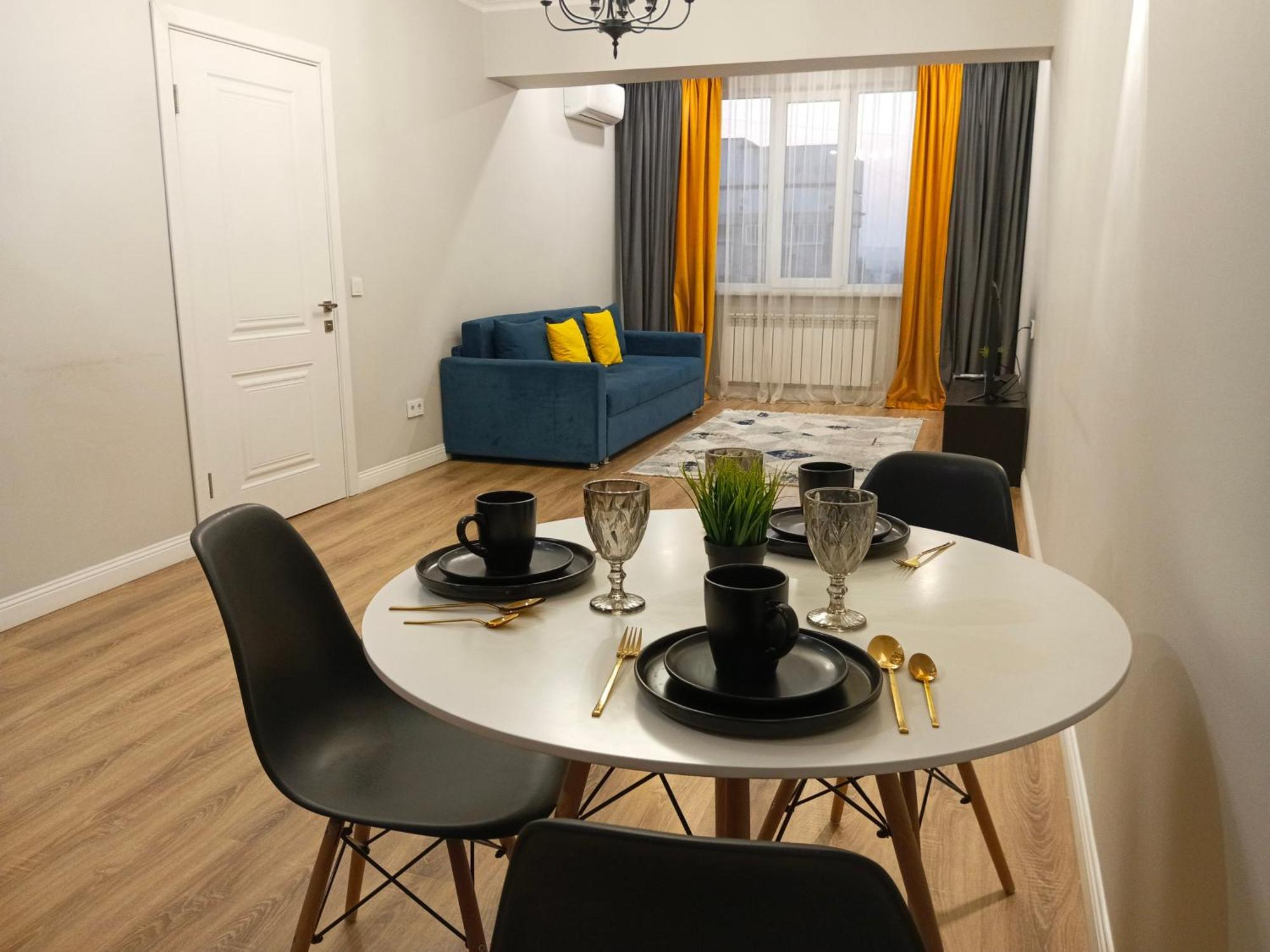 Apartment евродвушка на тулебаева Almaty